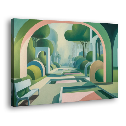Parco Sempione Bliss - Canvas Wall Art - Side