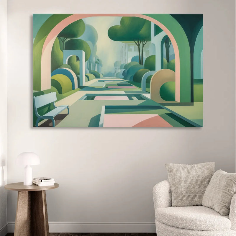 Parco Sempione Bliss Sitting Room - Canvas Wall Art