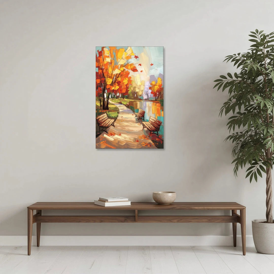 Park City Autumn Colors - Canvas Wall Art - Coffee Table - 24x36