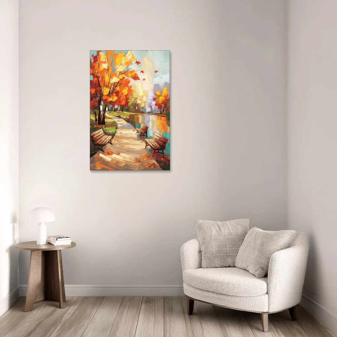 Park City Autumn Colors - Canvas Wall Art - Sofa - 24x36