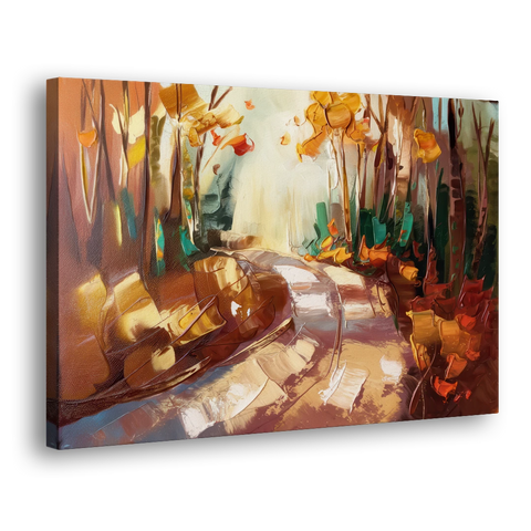 Park City Forest Trails - Canvas Wall Art - Side