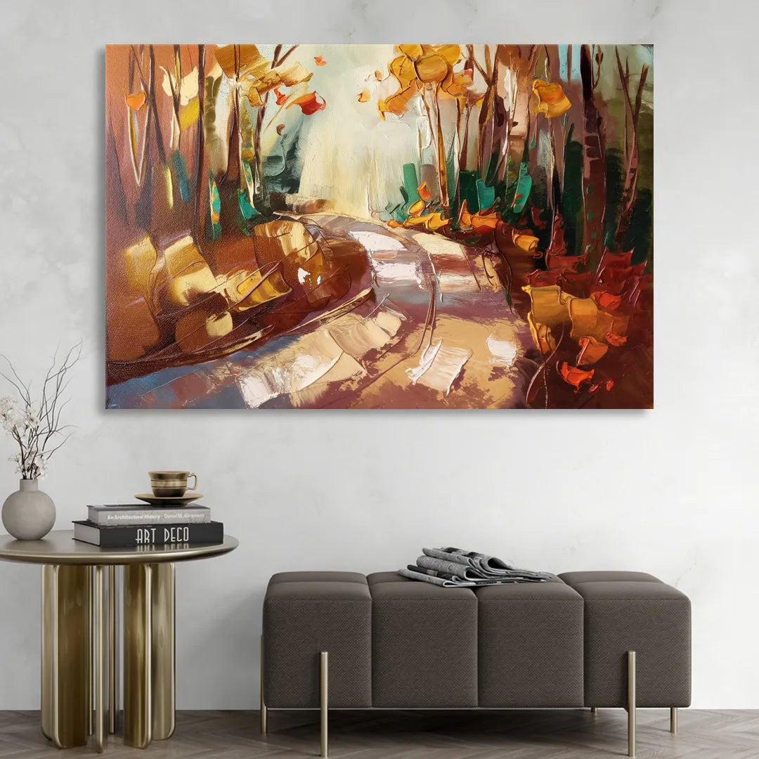 Park City Forest Trails Sitting Room - Canvas Wall Art