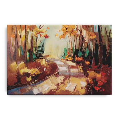 Park City Forest Trails Front - Canvas Wall Art