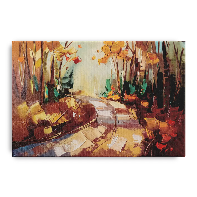 Park City Forest Trails Front - Canvas Wall Art