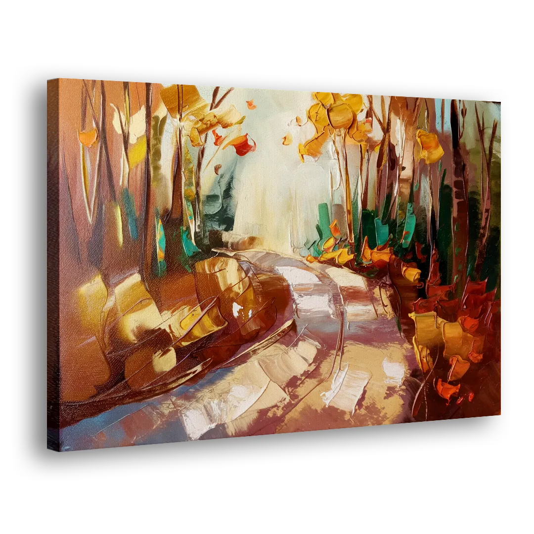 Park City Forest Trails Side - Canvas Wall Art