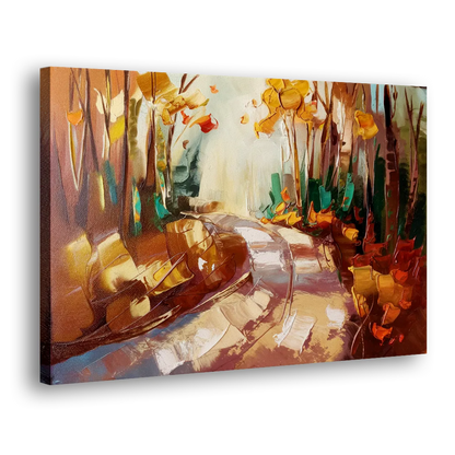 Park City Forest Trails Side - Canvas Wall Art