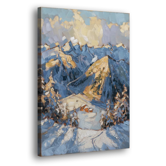 Park City Mountain Views Side - Canvas Wall Art