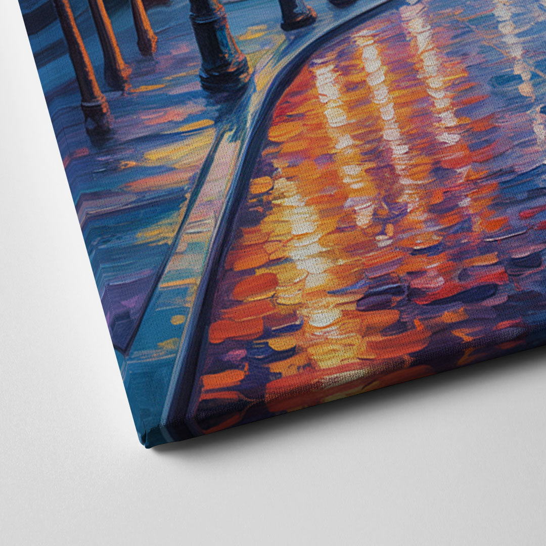 Parliament Hill Twilight Canvas Close Up