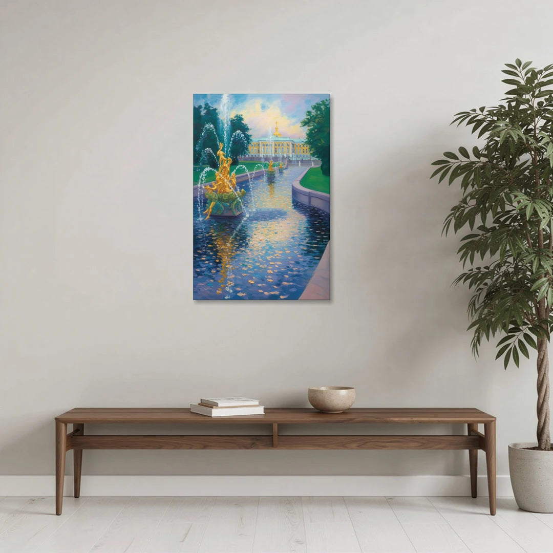 Peterhof Grandeur - Canvas Wall Art - Coffee Table - 24x36
