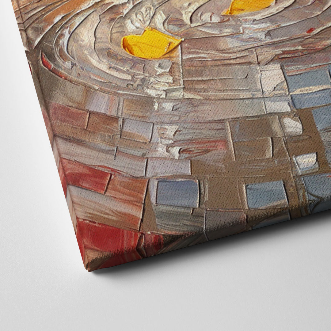Philadelphia Love Park Canvas Close Up