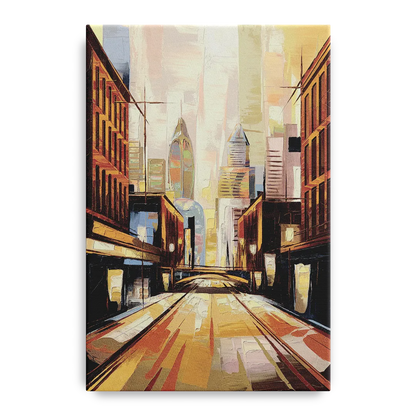 Philadelphia Market Street Front - Canvas Wall Art