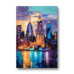 Philadelphia Old City - Canvas Wall Art - Front