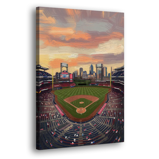 Philadelphia Phillies Ballpark Side - Canvas Wall Art