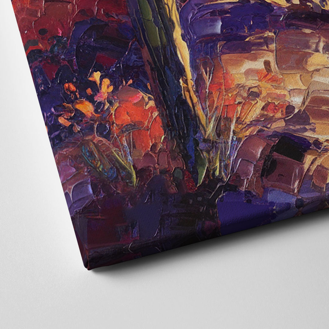 Phoenix Arizona Scenic Views Canvas Close Up