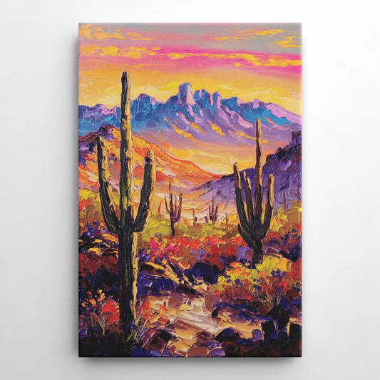 Phoenix Arizona Scenic Views - Canvas Wall Art