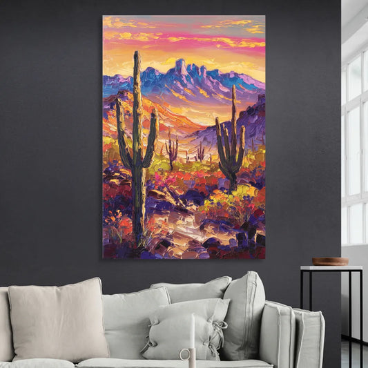 Phoenix Arizona Scenic Views Living Room - Canvas Wall Art