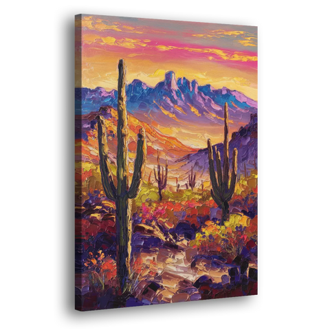 Phoenix Arizona Scenic Views - Canvas Wall Art