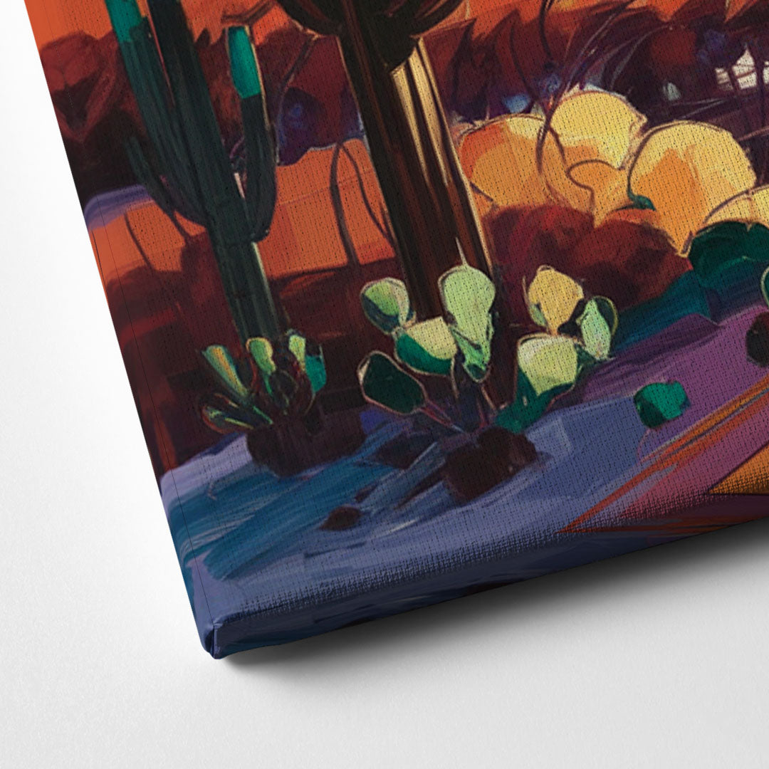 Phoenix Arizona Urban Art Canvas Close Up
