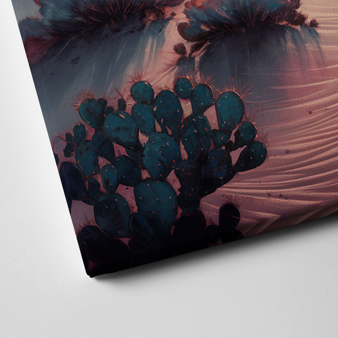 Phoenix Desert Twilight Glow Canvas Close Up