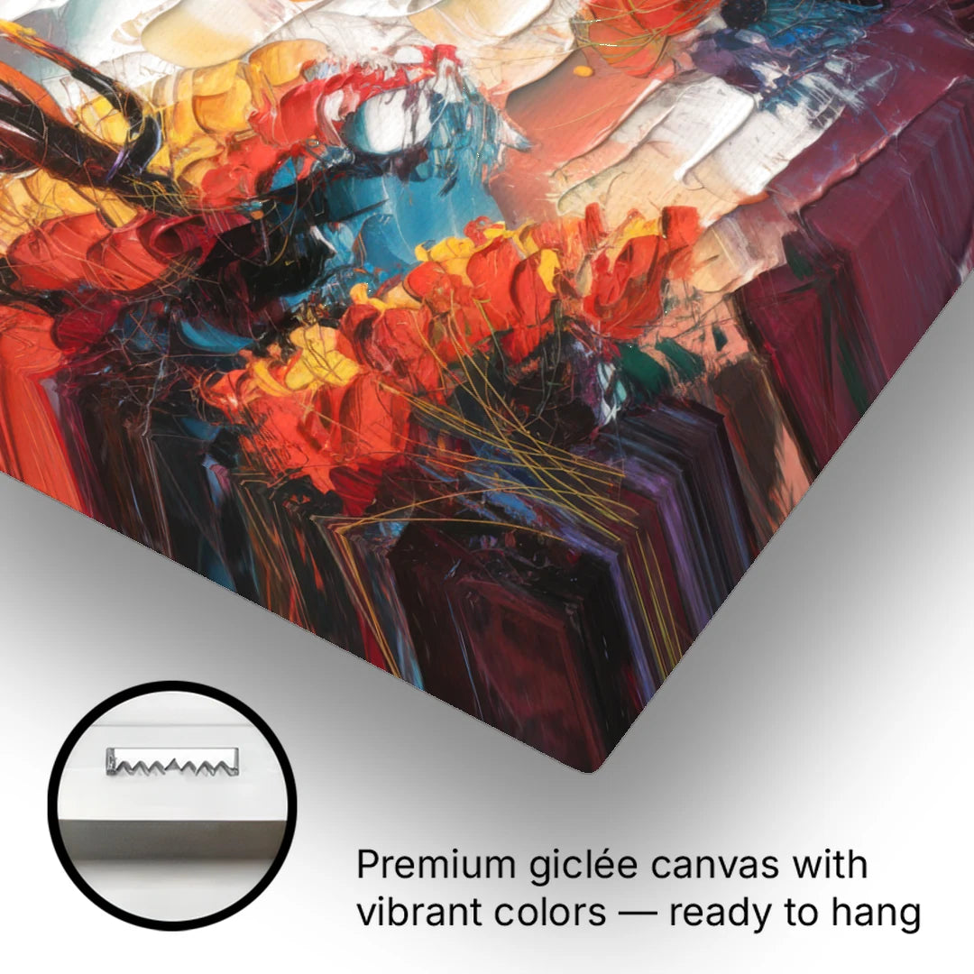 Phoenix Mountain Horizon - Canvas Wall Art - Gallery Wrap Corner