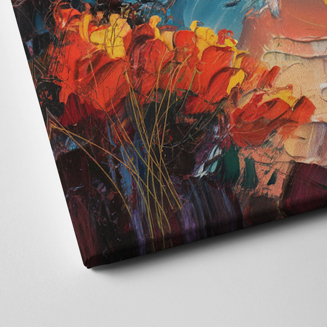 Phoenix Mountain Horizon Canvas Close Up