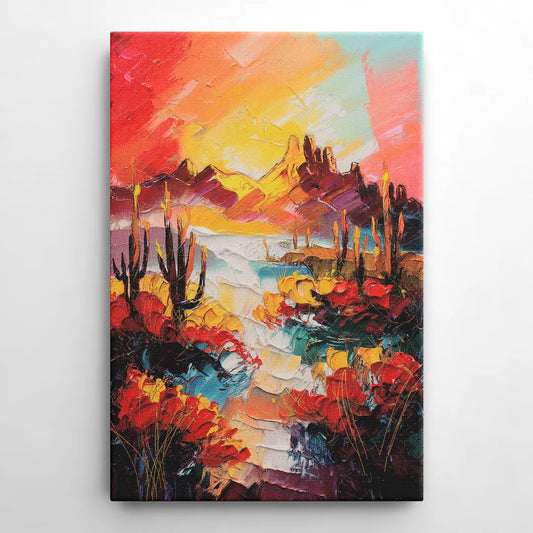 Phoenix Mountain Horizon - Canvas Wall Art