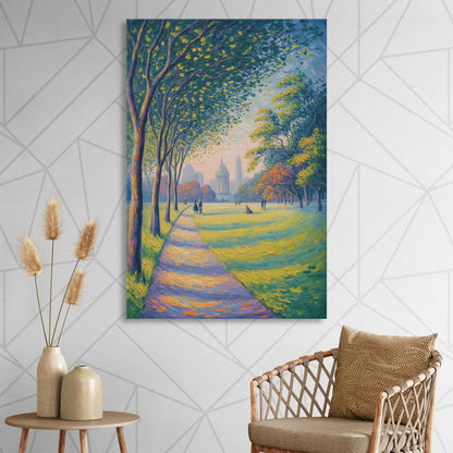 Phoenix Park Tranquility Living Room - Canvas Wall Art