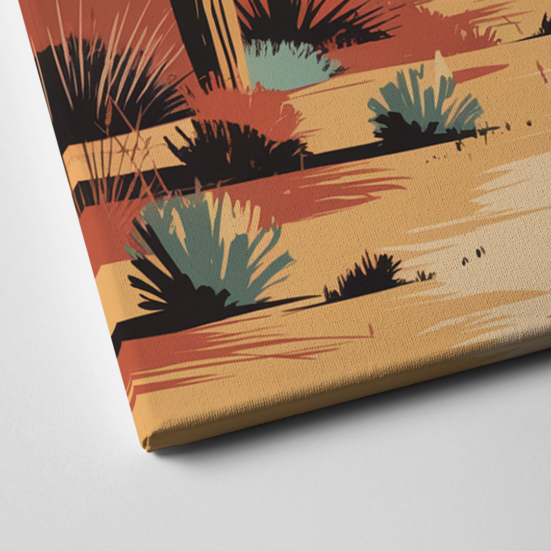 Phoenix Scenic Desert Beauty Canvas Close Up