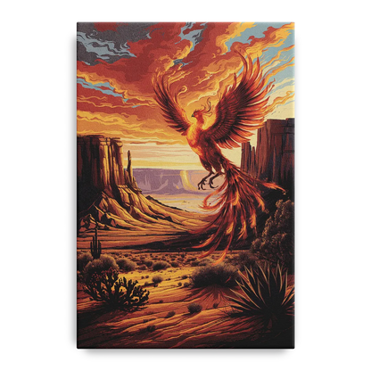 Phoenix Southwest Charm Front - Canvas Wall Art