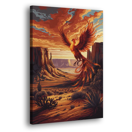 Phoenix Southwest Charm Side - Canvas Wall Art