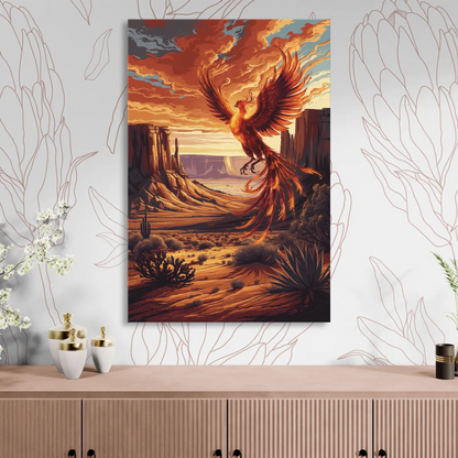 Phoenix Southwest Charm Living Room - Canvas Wall Art