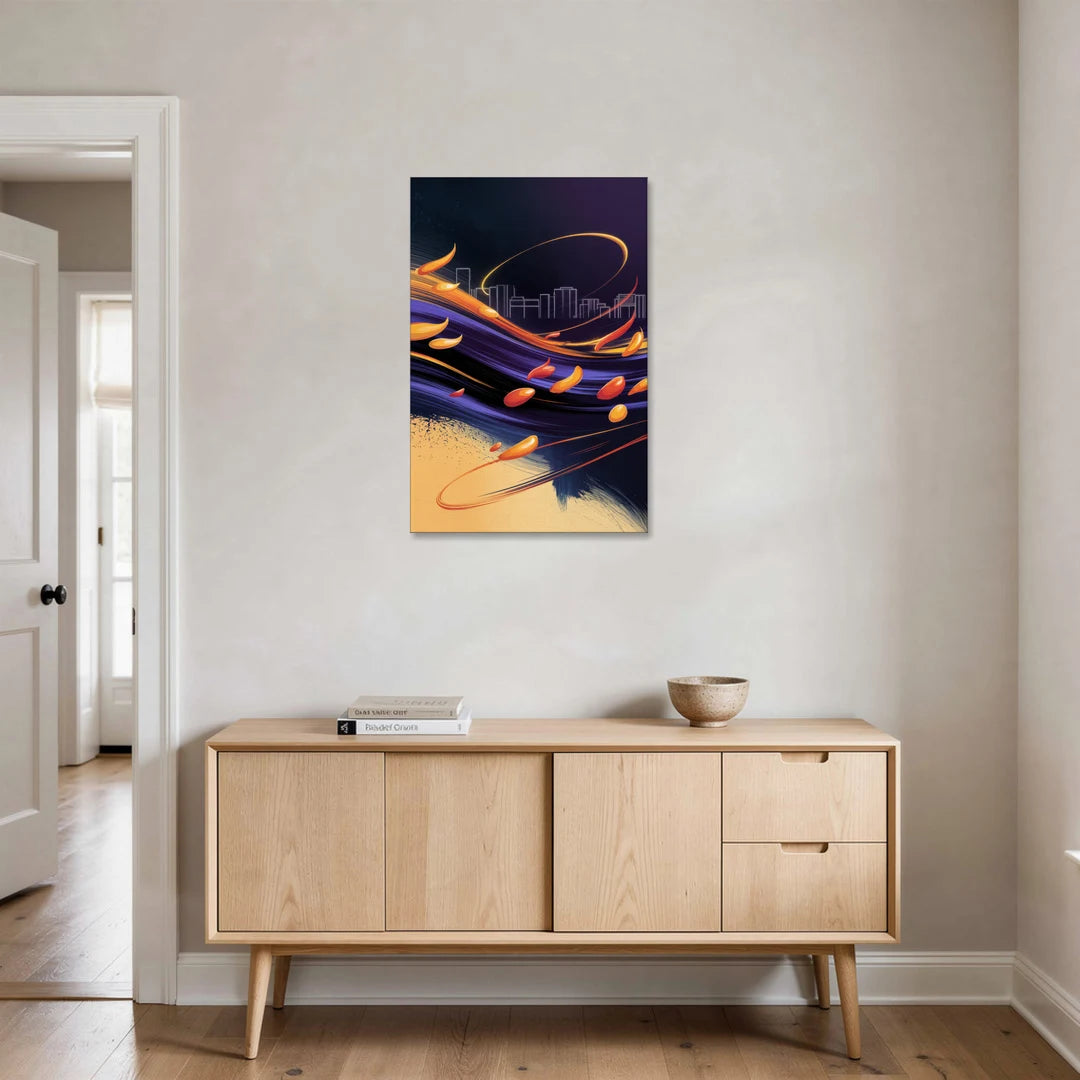 Phoenix Sports Team Pride - Canvas Wall Art - Coffee Table - 24x36