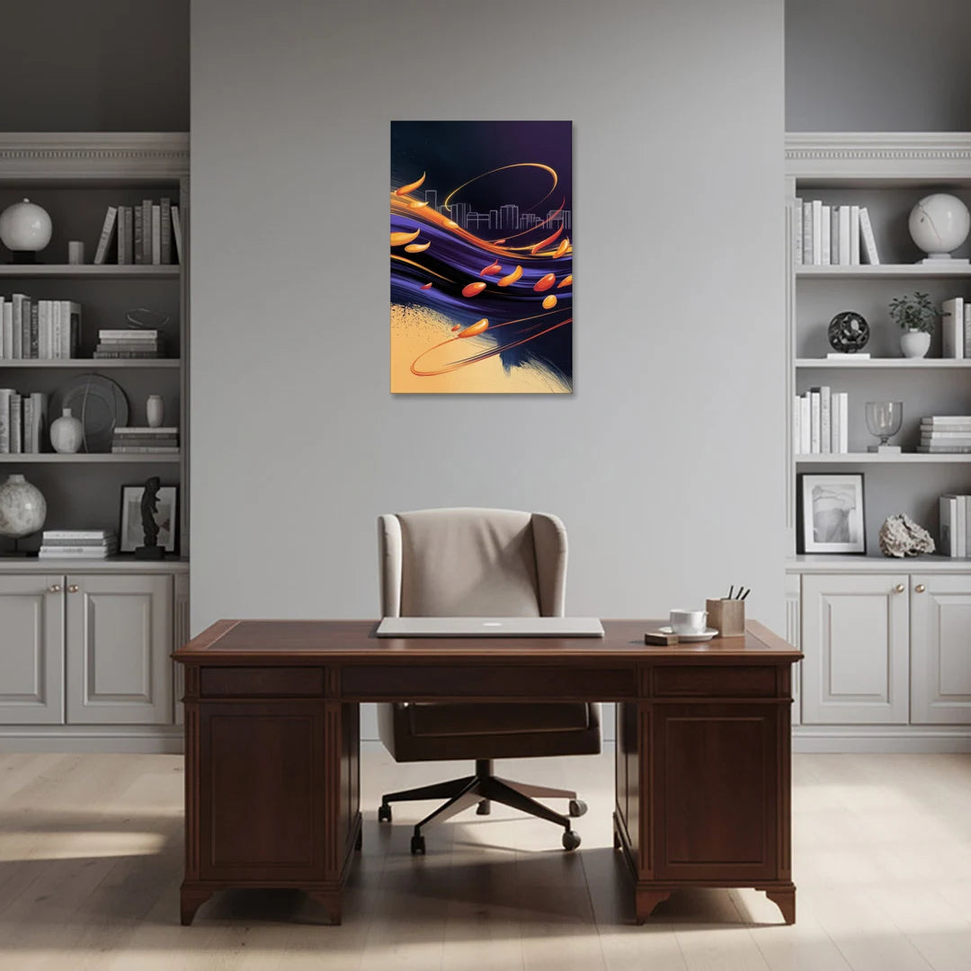 Phoenix Sports Team Pride - Canvas Wall Art - Office - 24x36