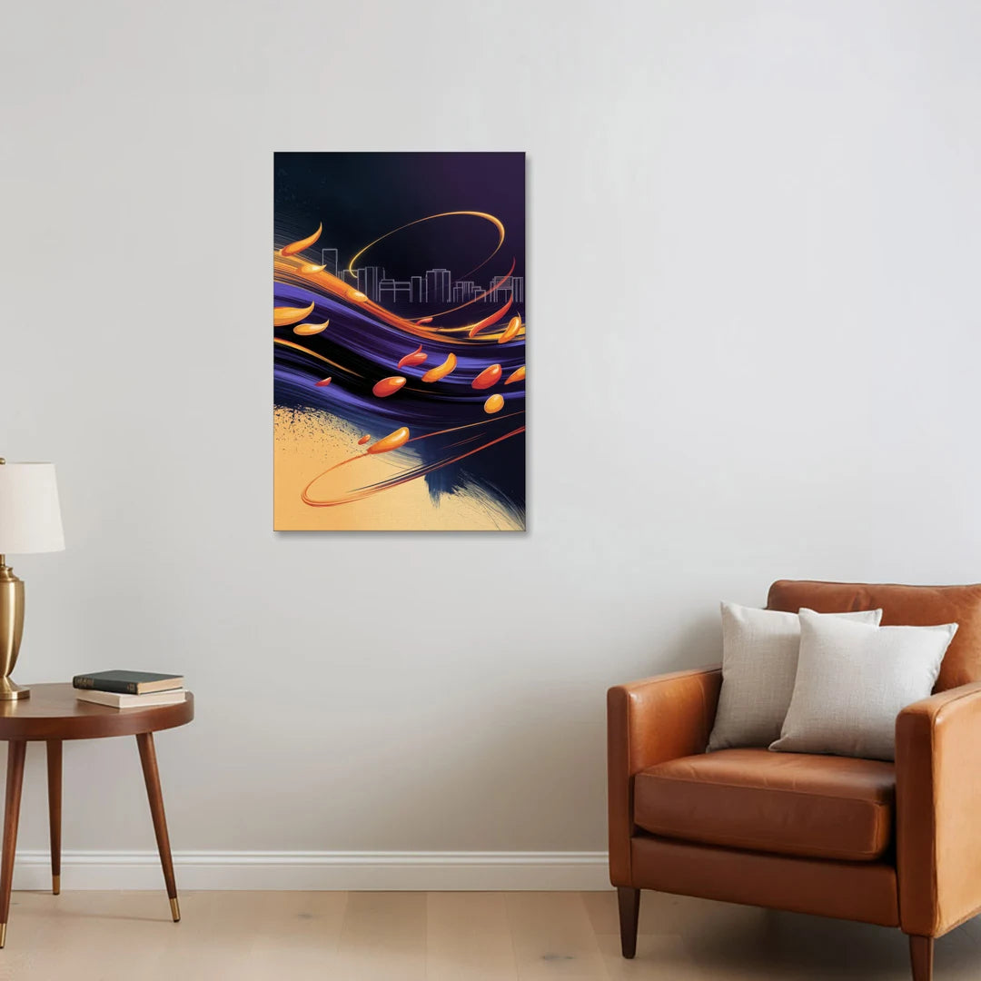 Phoenix Sports Team Pride - Canvas Wall Art - Sofa - 24x36