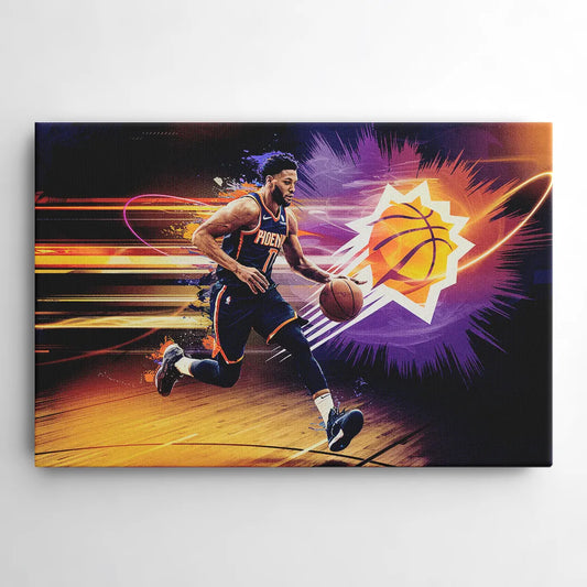 Phoenix Suns Basketball Spirit - Canvas Wall Art