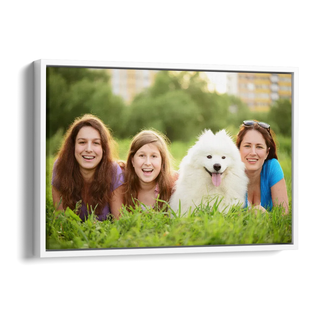 Custom Canvas Photo Prints Side - White Canvas Wall Art