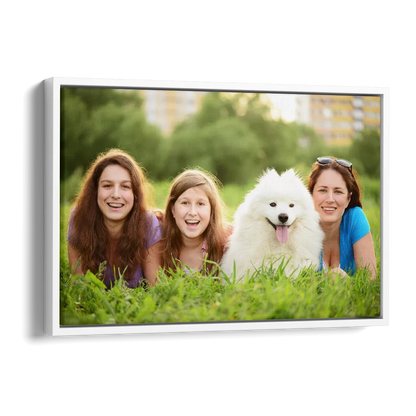 Custom Canvas Photo Prints Side - White Canvas Wall Art
