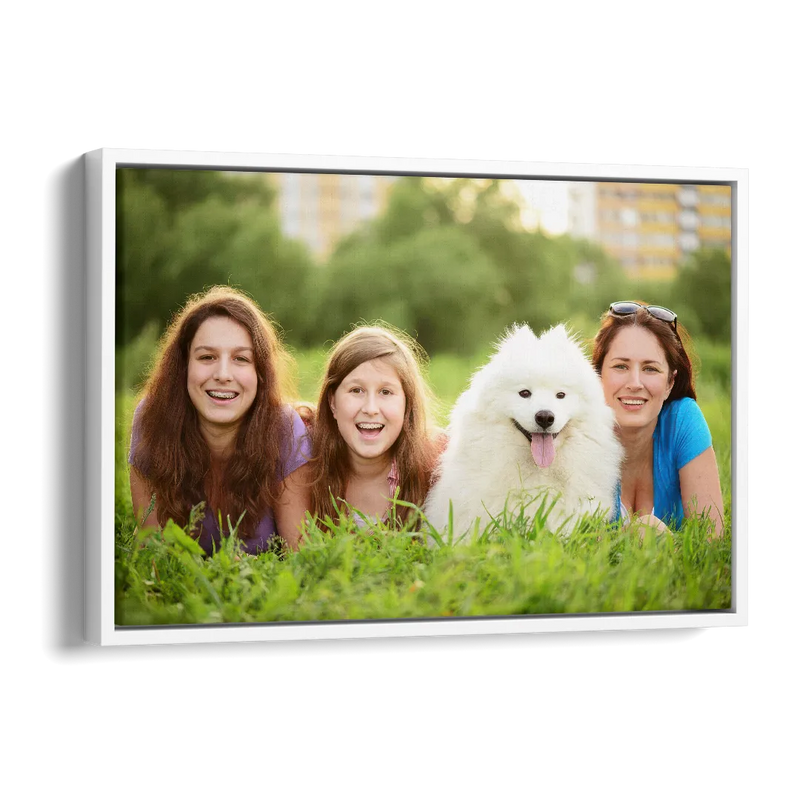 Custom Canvas Photo Prints Side - White Canvas Wall Art