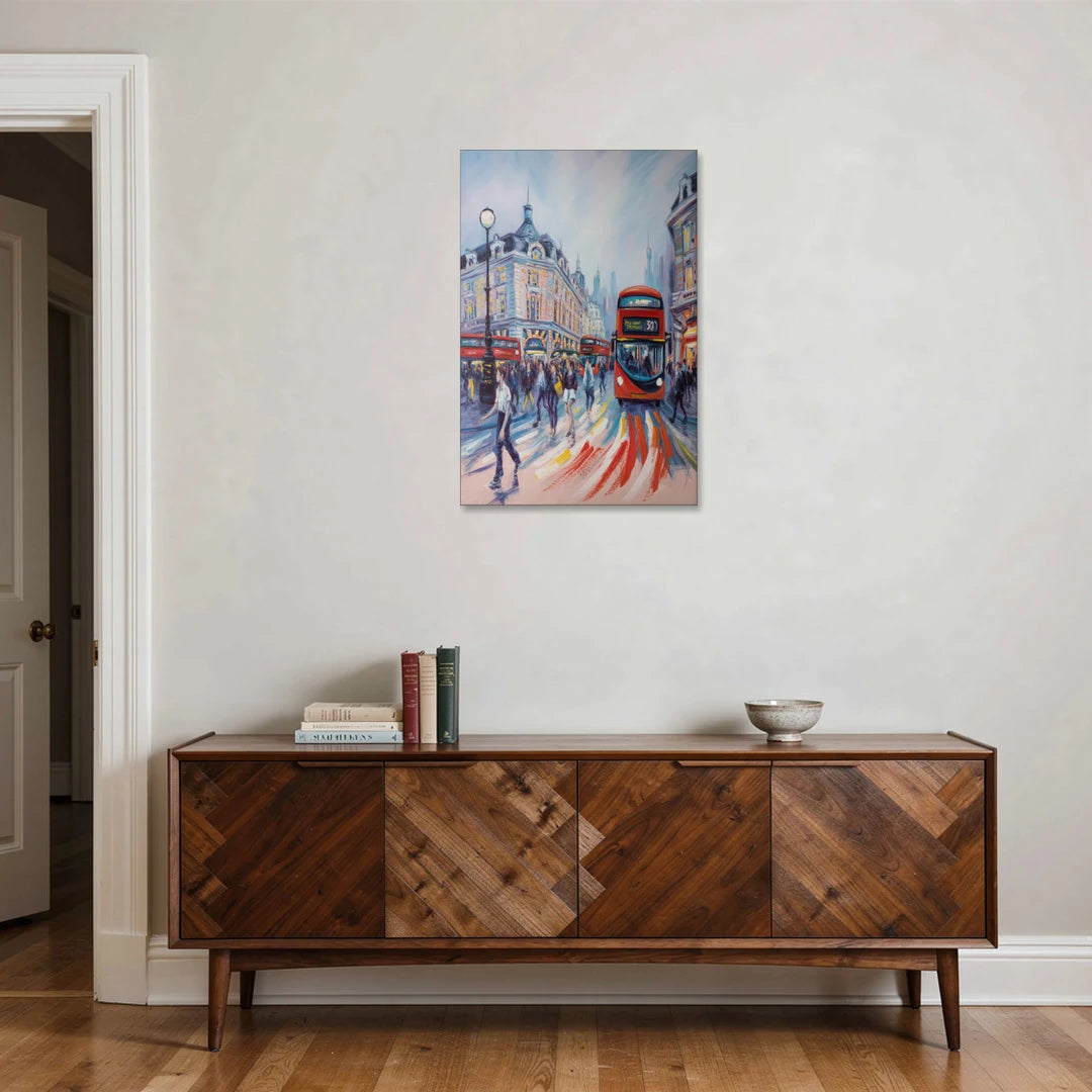 Piccadilly Vibe - Canvas Wall Art - Coffee Table - 24x36