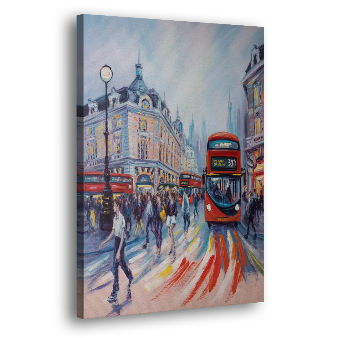 Piccadilly Vibe Side - Canvas Wall Art