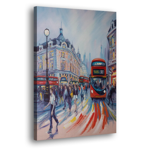 Piccadilly Vibe - Canvas Wall Art