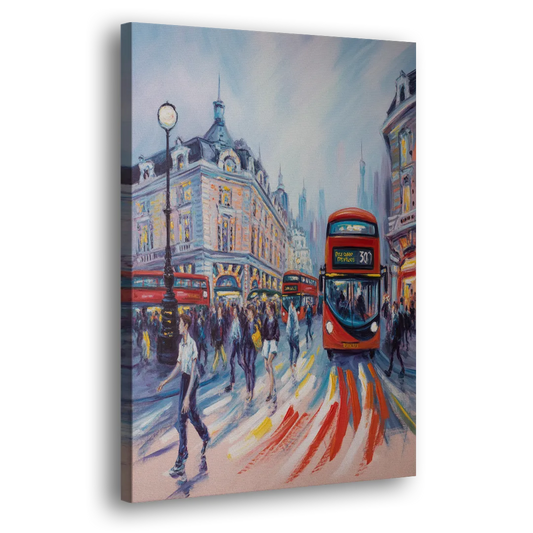 Piccadilly Vibe Side - Canvas Wall Art