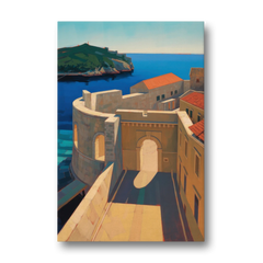 Pile Gate Majesty - Canvas Wall Art - Front