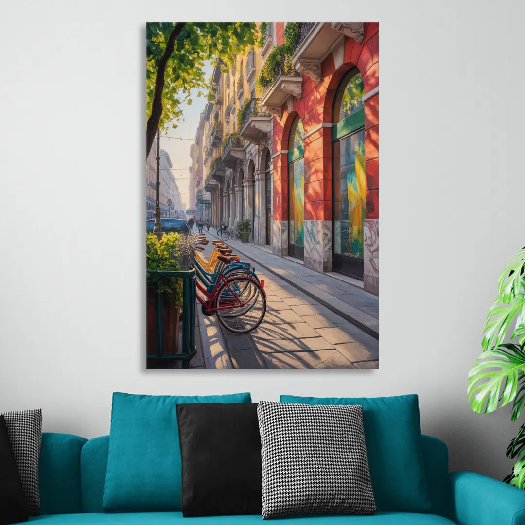Pinacoteca Brilliance Living Room - Canvas Wall Art