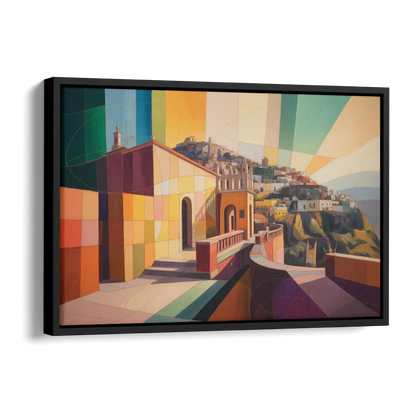 Pípila Overlook Side - Black Canvas Wall Art
