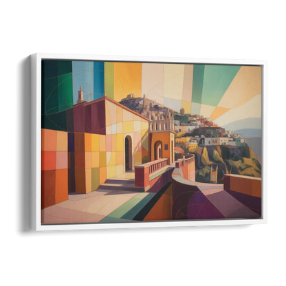 Pípila Overlook Side - White Canvas Wall Art