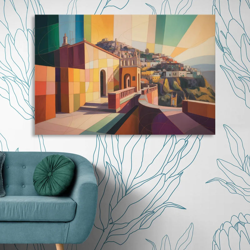 Pípila Overlook Sitting Room - Canvas Wall Art