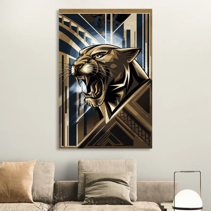 Pittsburgh Panthers Spirit Sitting Room - Canvas Wall Art