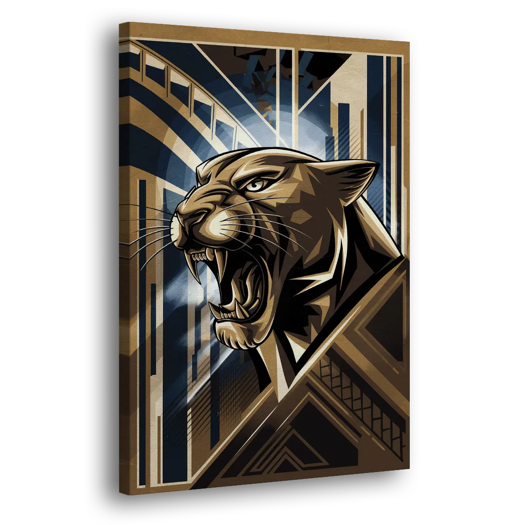 Pittsburgh Panthers Spirit Side - Canvas Wall Art