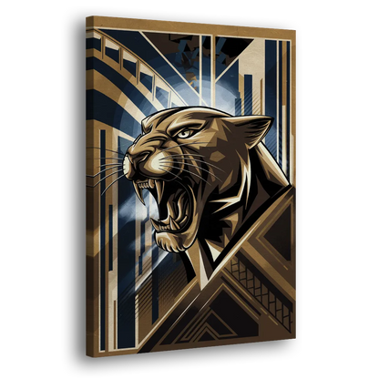 Pittsburgh Panthers Spirit Side - Canvas Wall Art